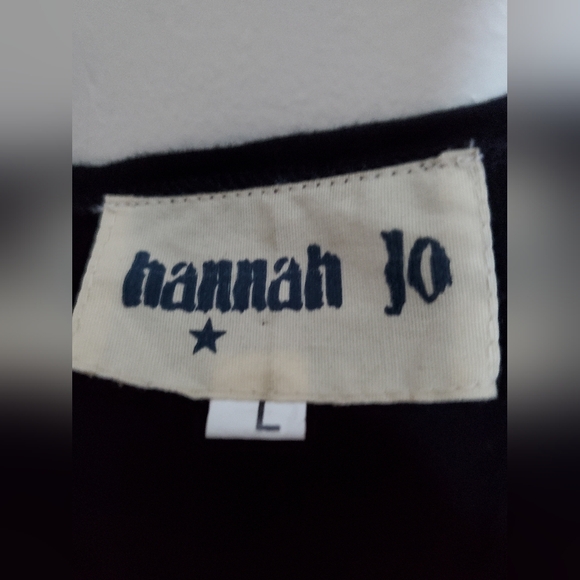 Sz L NWT $295 Hanna Jo sequined front top - Picture 2 of 4